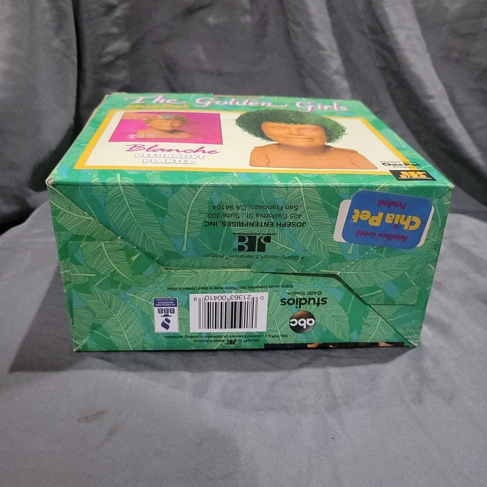 The Golden Girls Blanche Chia Pet Decorative Planter - ABC TV - NEW
